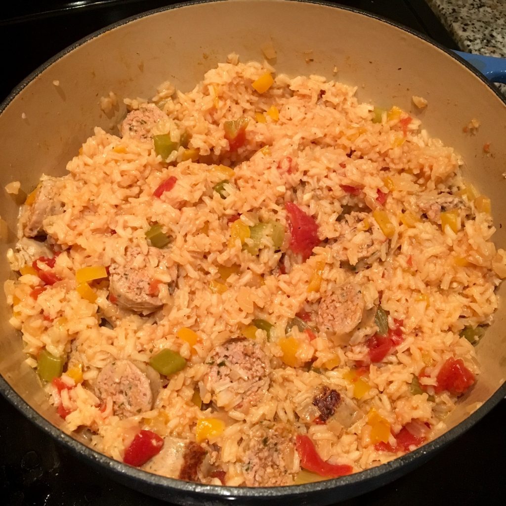 Easy Sausage Jambalaya Recipe (Dutch Oven) The Urben Life