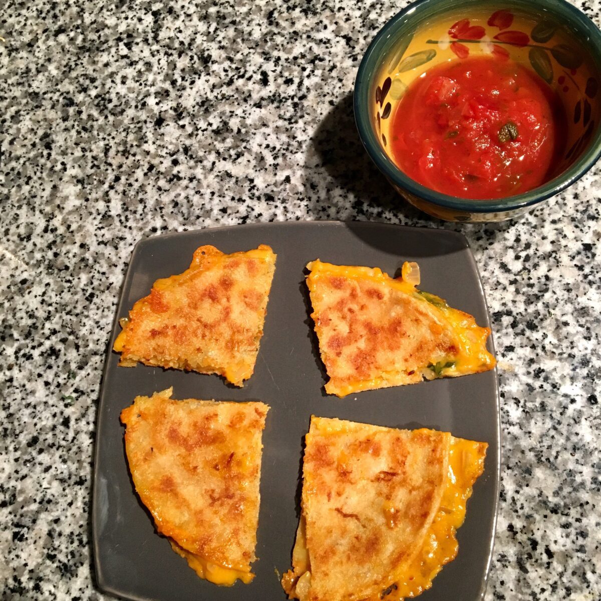 dairy-free-cheese-and-spinach-quesadilla