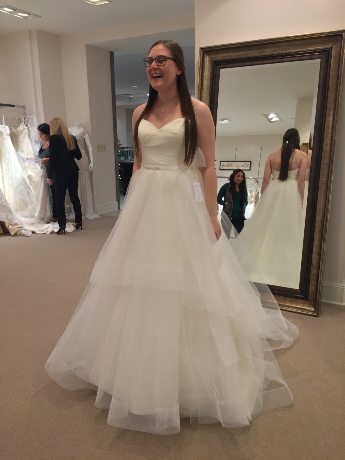 Saying yes to the dress