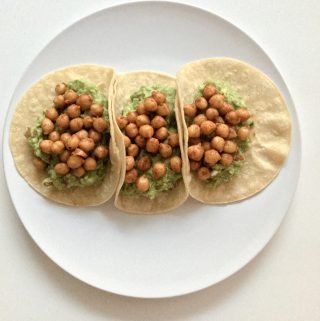 Chickpea and Guacamole Tacos