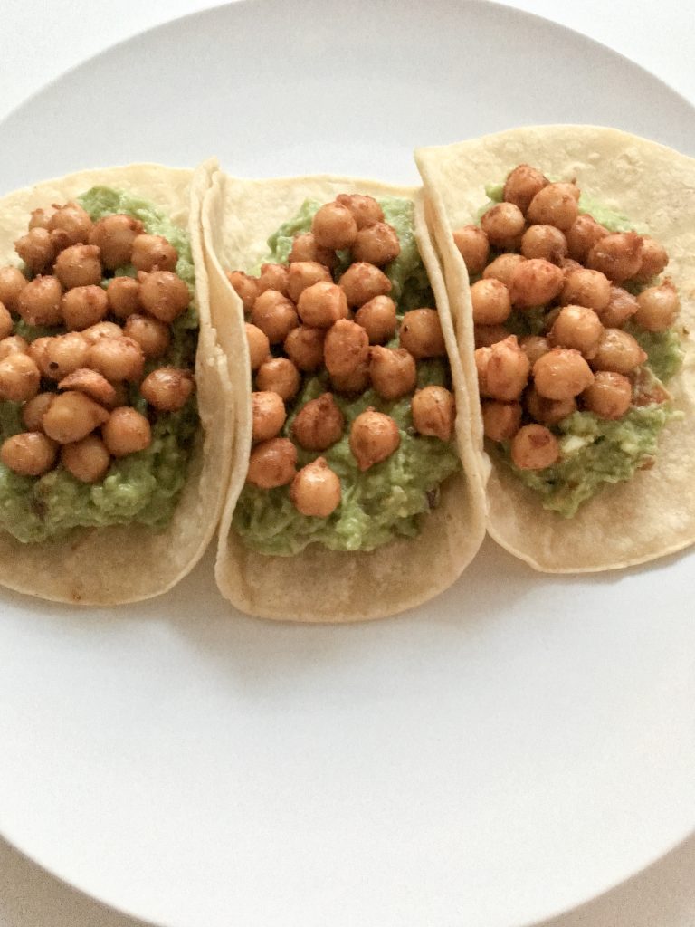 Chickpea and Guacamole Tacos The Urben Life