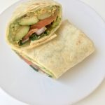 Grilled Zucchini Vegetable Hummus Wraps