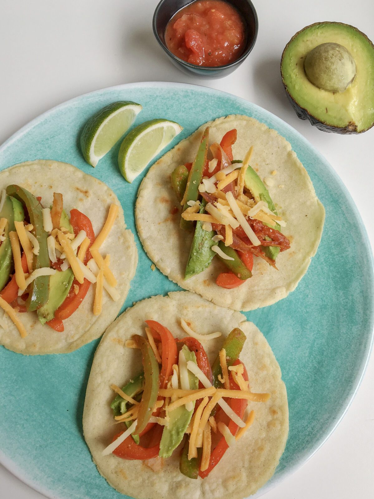 Soft Shell Tacos with Lactose Free Cheese