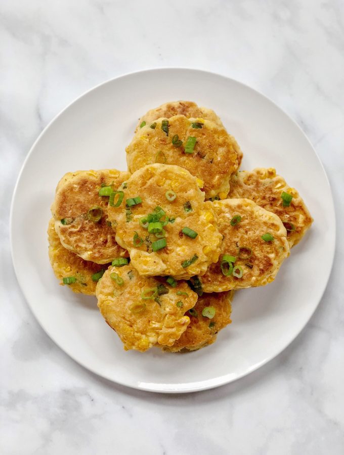 Dairy Free Egg Free Corn Fritters The Urben Life