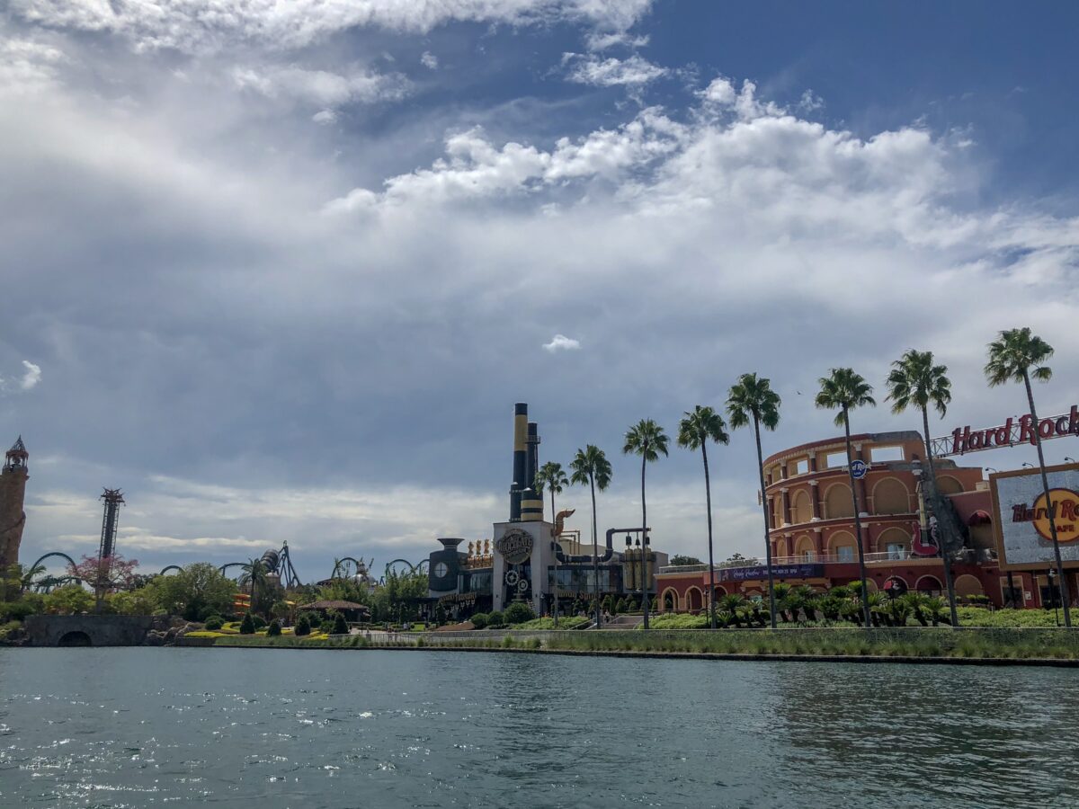 CityWalk Universal Orlando FL from Water Taxi