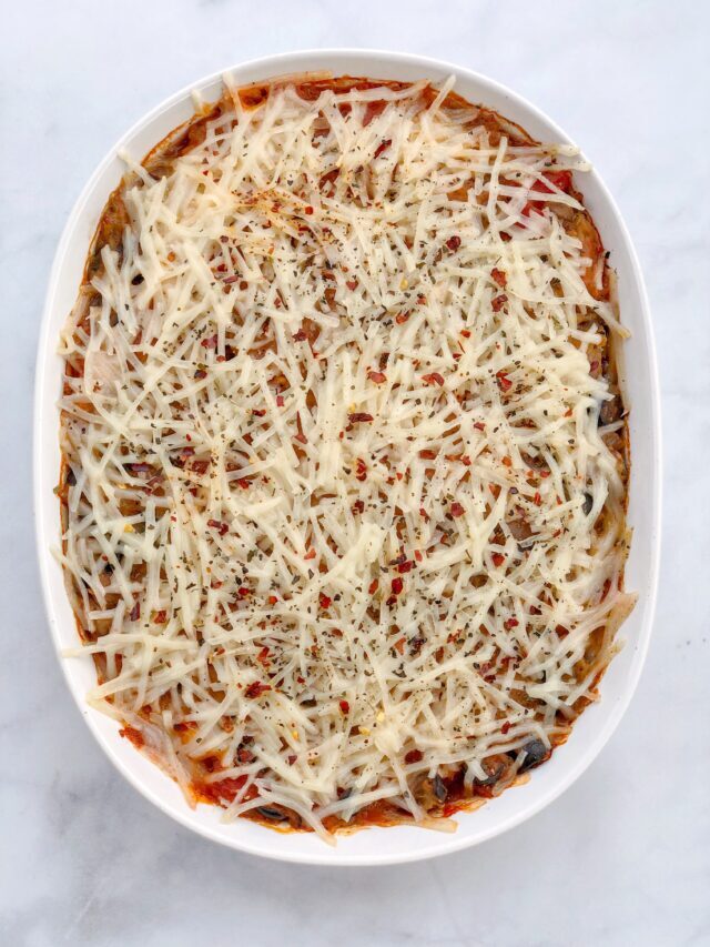 Spaghetti Squash Casserole Recipe