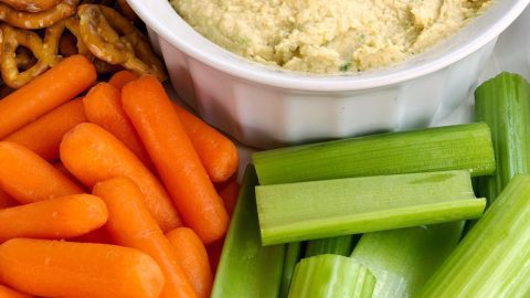 Spicy Vegan Roasted Jalapeno Hummus Recipe
