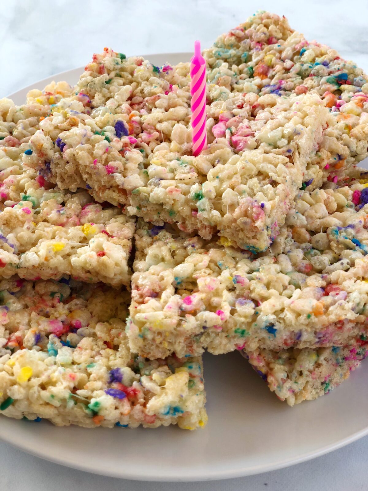 Birthday Funfetti Rice Krispies
