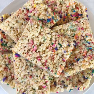 Dairy Free Funfetti Rice Krispies Recipe