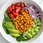 Buffalo Chickpea Salad Vegan Recipe