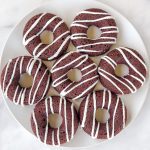 Vegan Baked Red Velvet Donuts