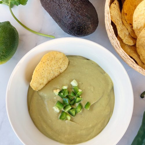 Dairy-Free Avocado Crema Recipe
