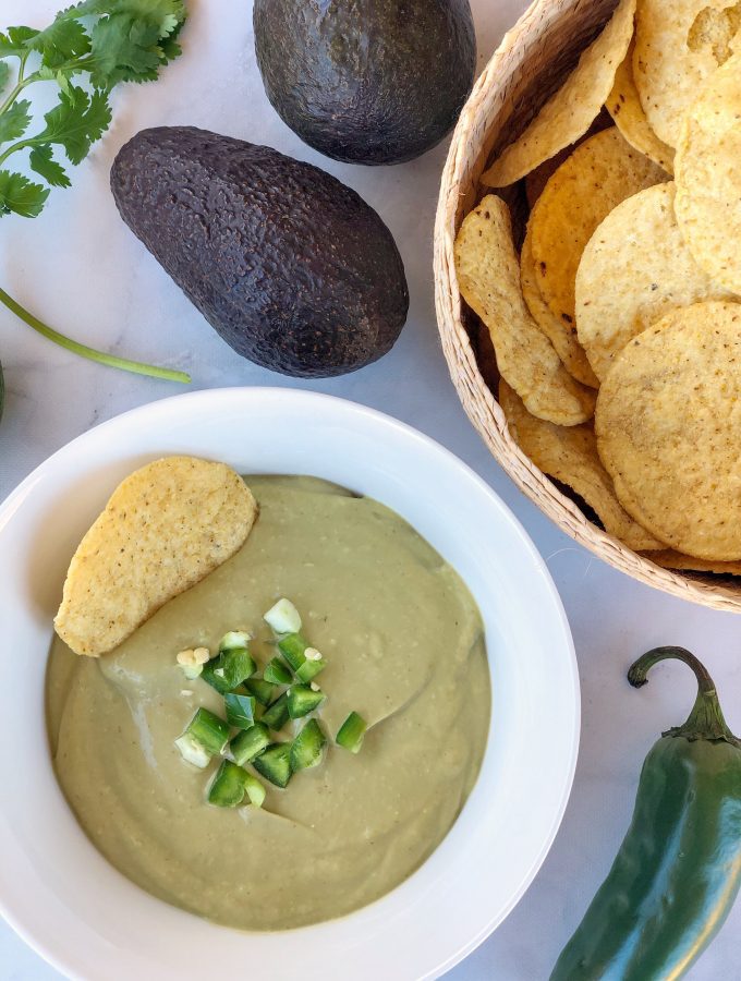 Dairy-Free Avocado Crema