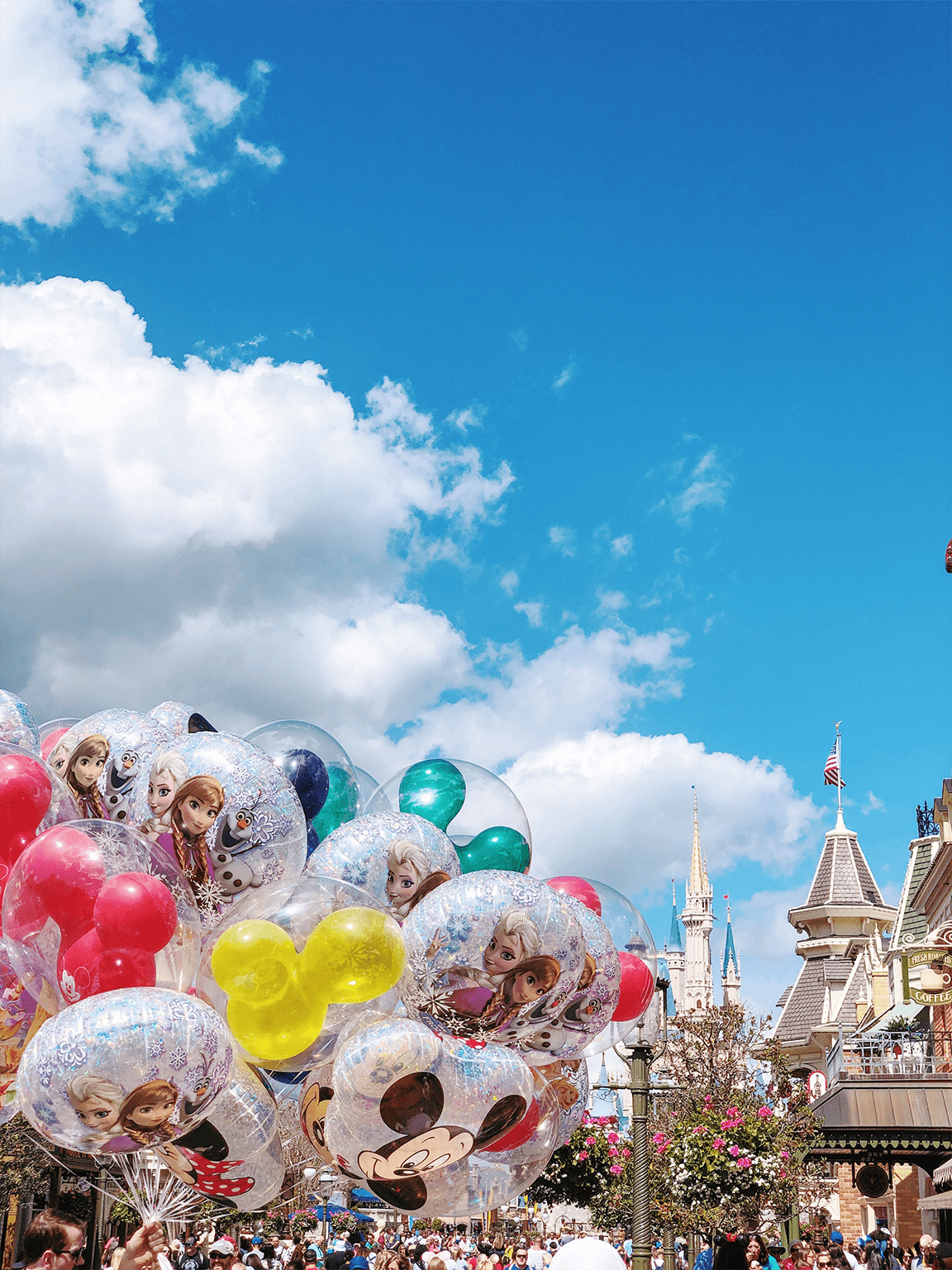 Magic Kingdom Walt Disney World Main Street Balloons