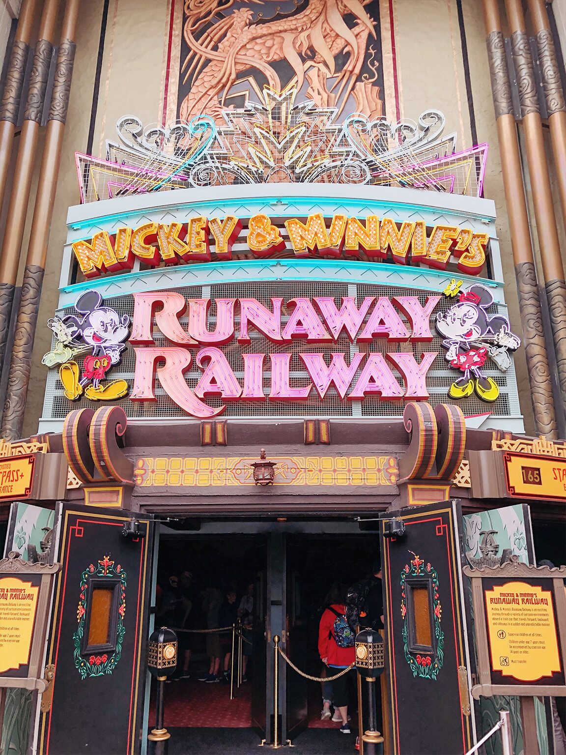 Runaway Railway at Walt Disney World Hollywood Studios Opening Day 2020