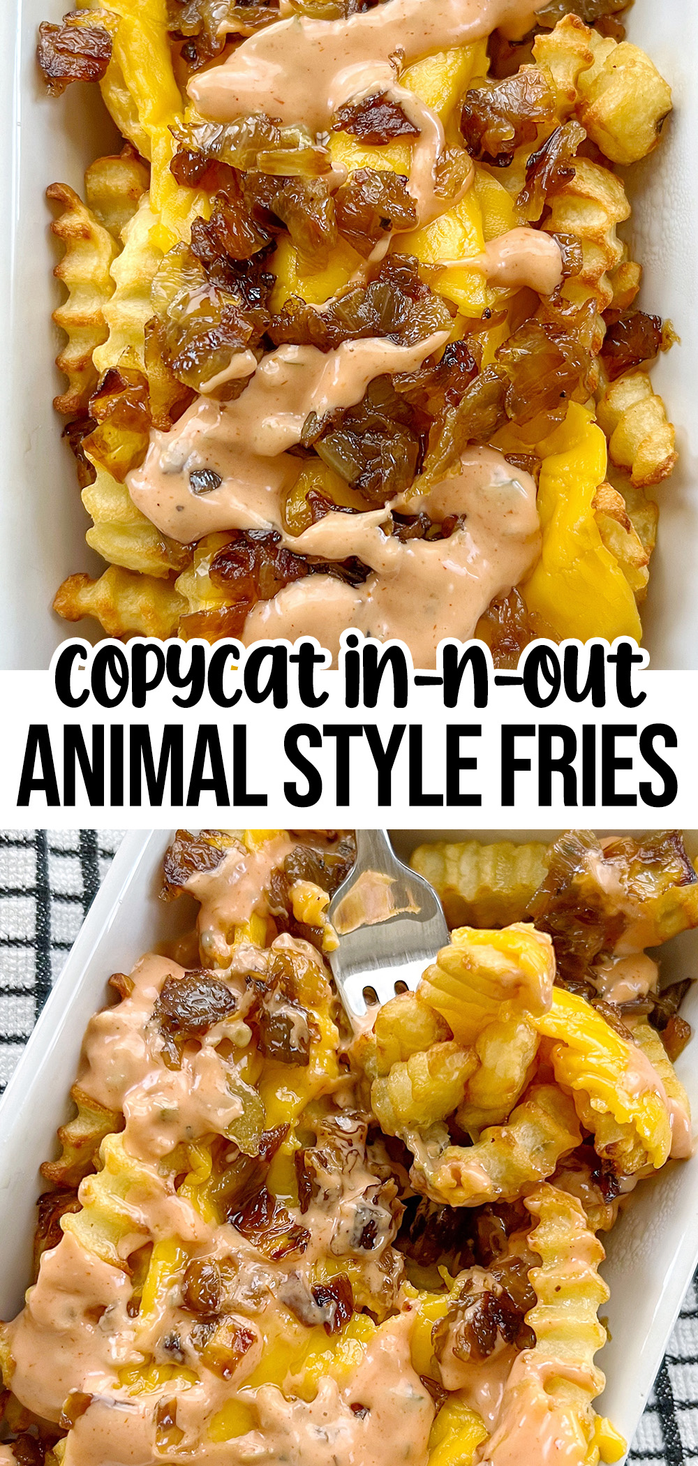 Vegan Animal Style Fries (Copycat In N Out Recipe)