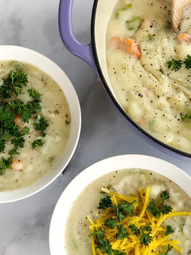 Vegan Potato Soup Recipe