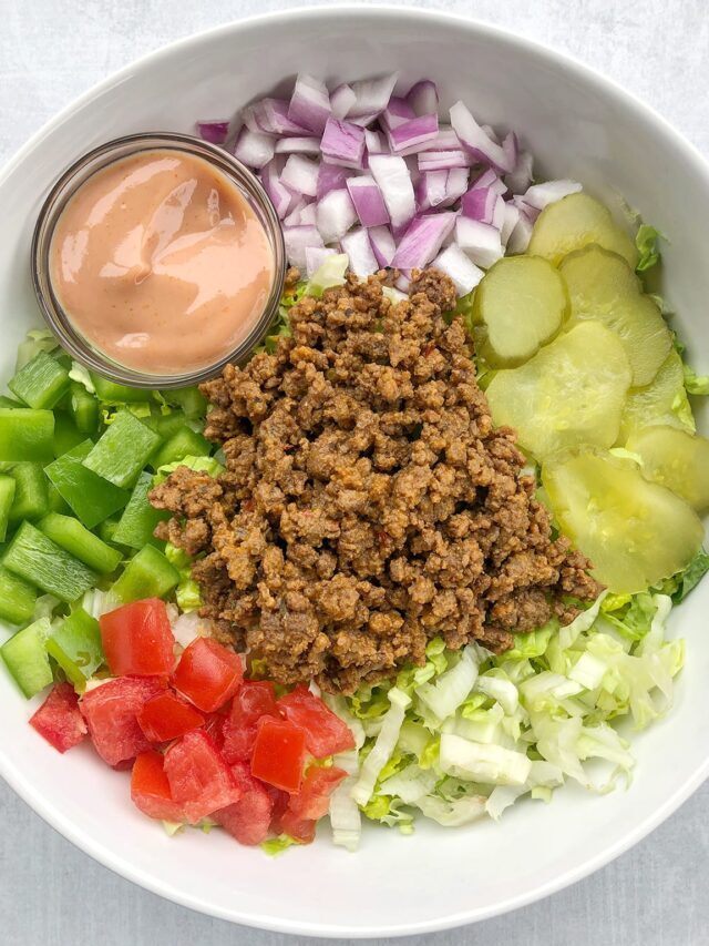 Big Mac Salad Recipe