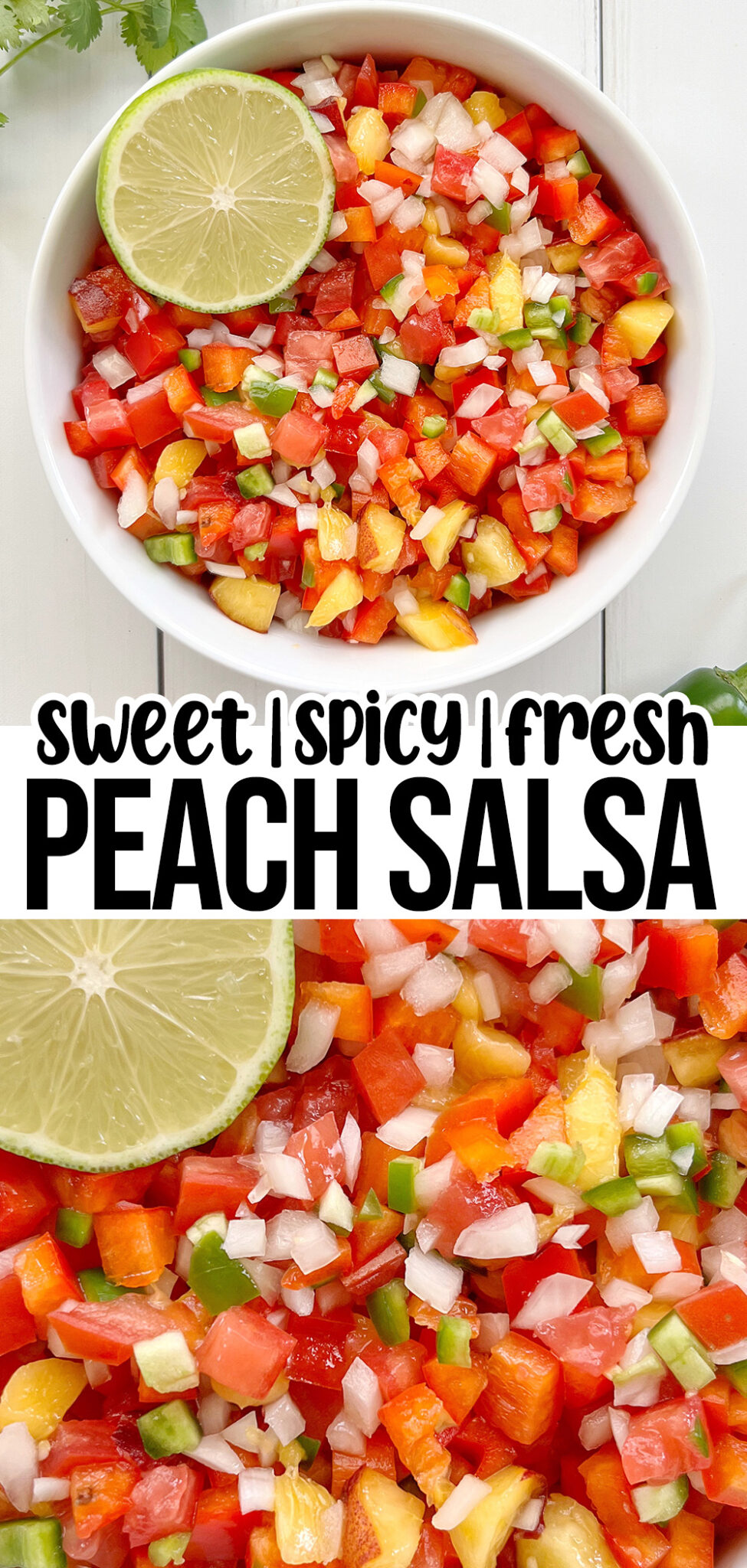 Spicy Peach Salsa The Urben Life