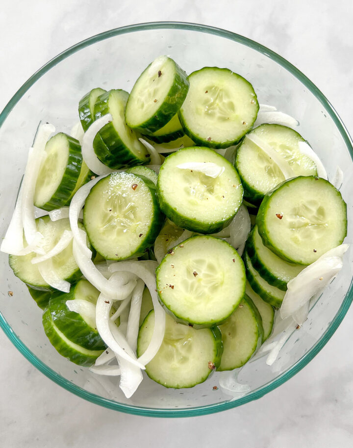 Easy Cucumber Onion Salad Recipe The Urben Life