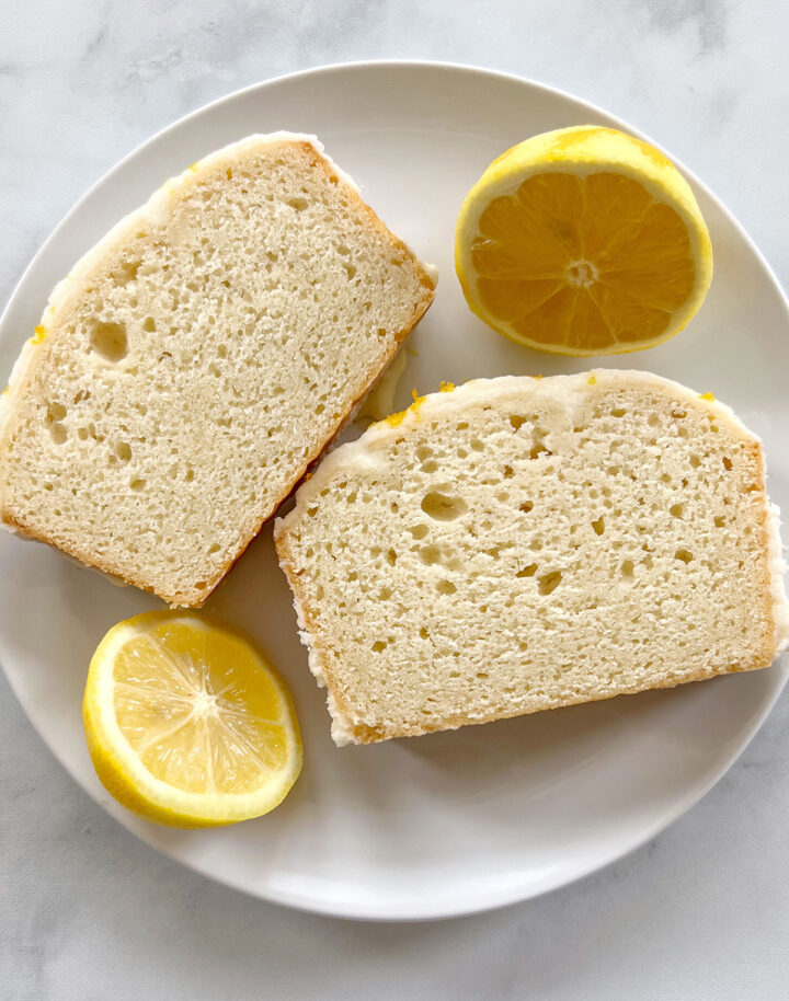 Easy Vegan Loaf Cake Recipe with Lemon Glaze - The Urben Life