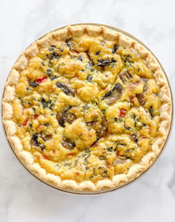 Easy Vegan Just Egg Quiche Recipe - The Urben Life