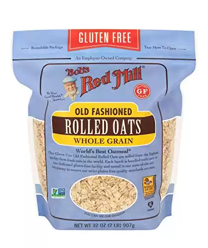 Bob's Red Mill Gluten Free Old Fashion Rolled Oats, 32-ounce