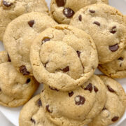 dairy free and eggless chocolate chip cookies