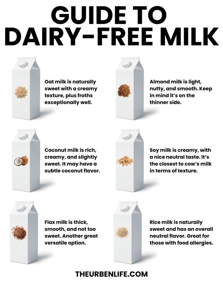 Guide To Dairy Free Milk Alternatives The Urben Life 