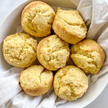 dairy free and egg free cornbread muffins