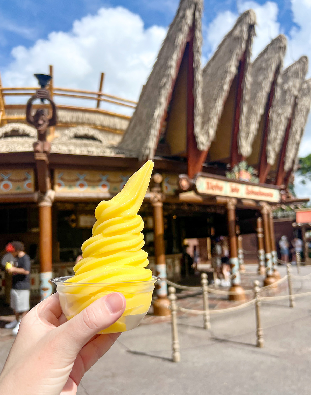 Disney Magic Kingdom Aloha Isle Dole Whip.
