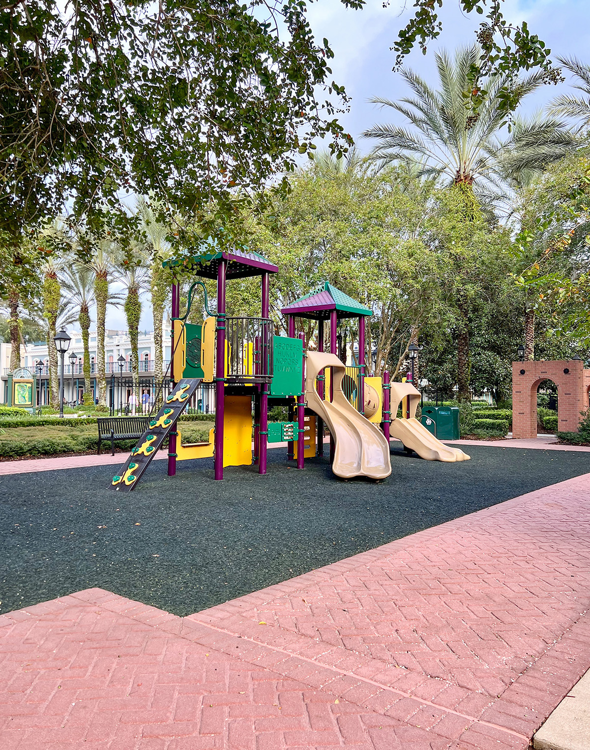 disney port orleans french quarter hotel resort playground.