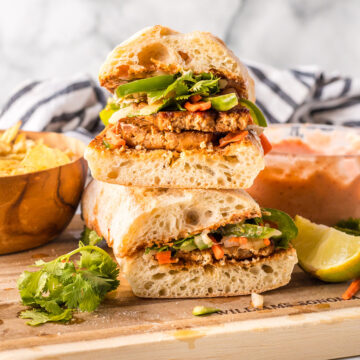 tofu Vietnamese Sandwich