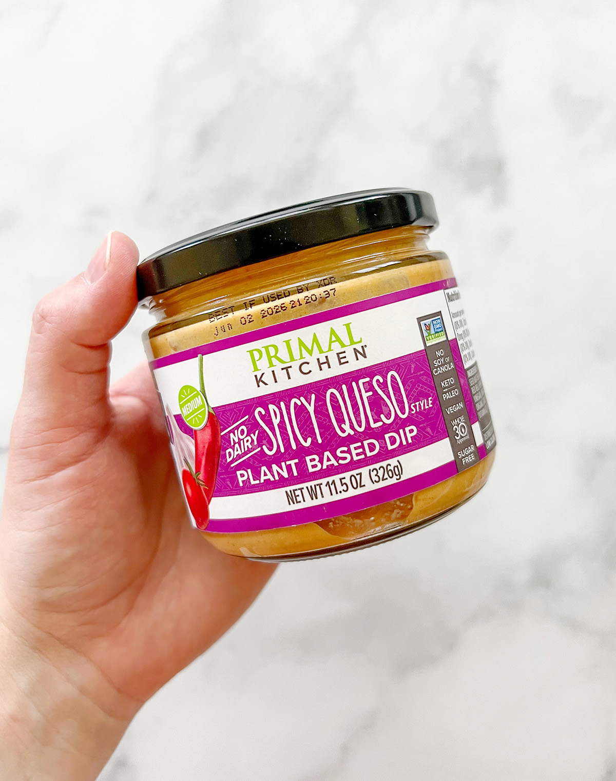 Primal Kitchen dairy-free spicy queso plant-based dip