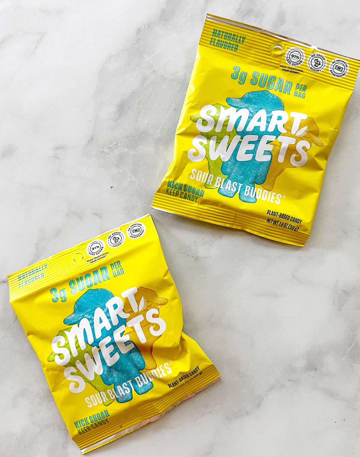 SmartSweets Sour Blast Buddies vegan gummy candy