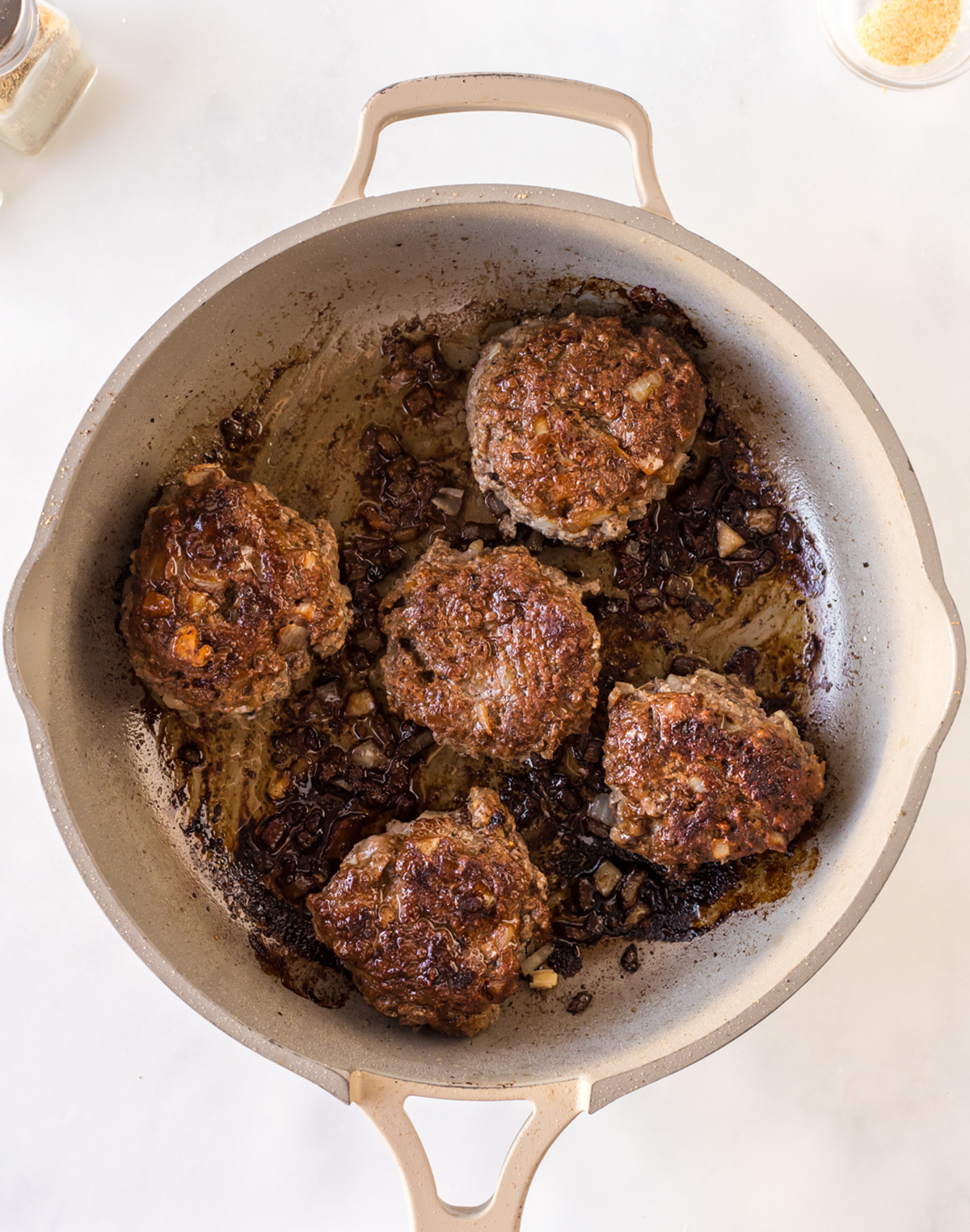skillet hamburgers