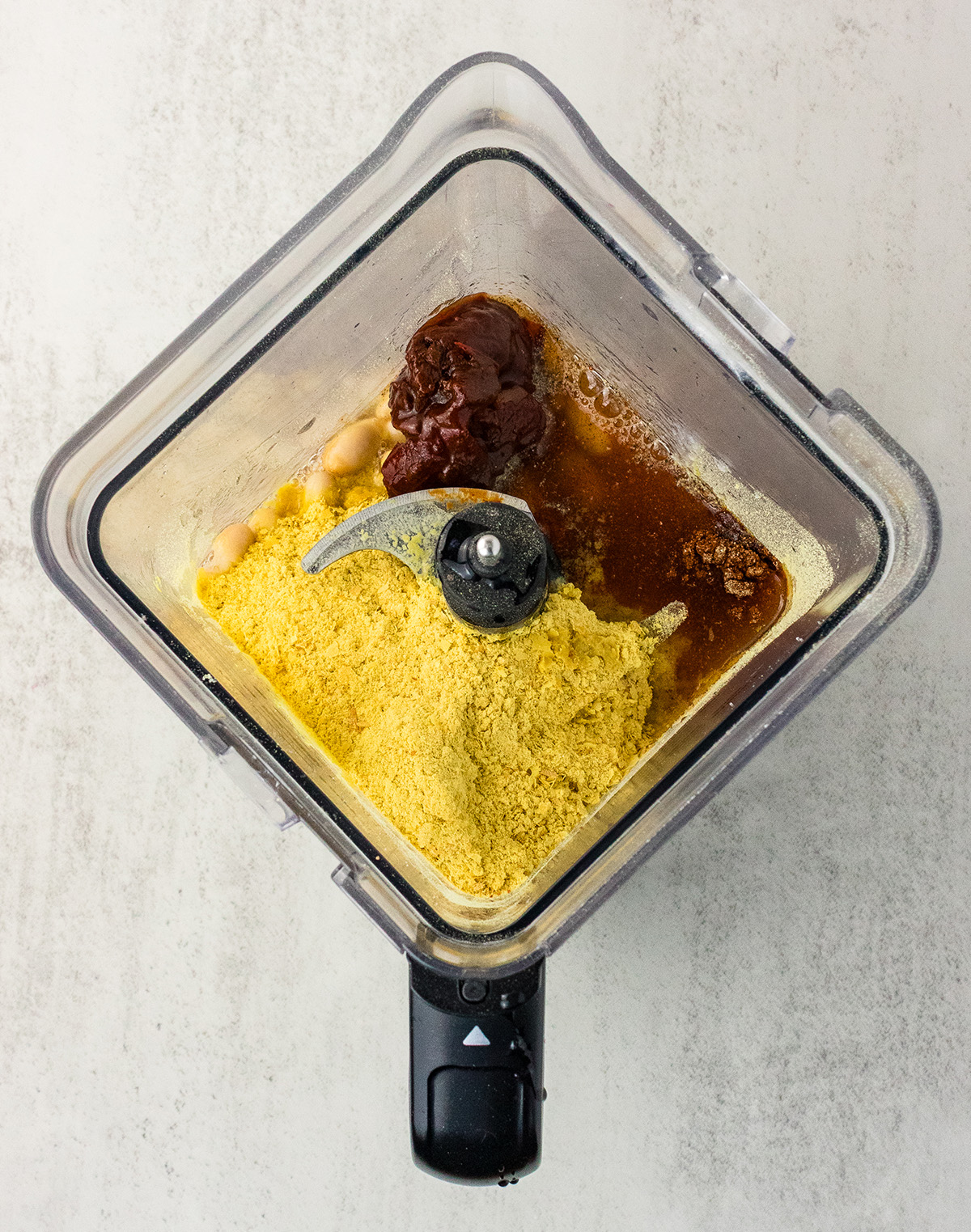 cannellini bean queso in blender