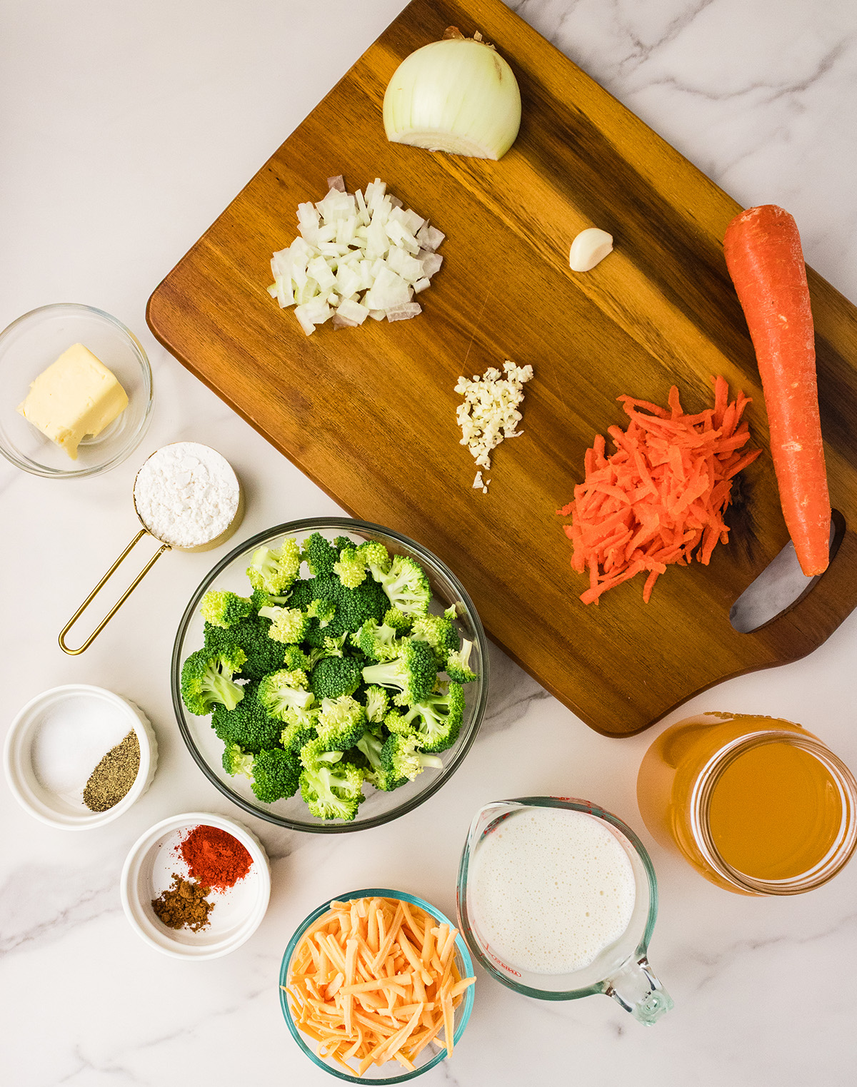 dairy free broccoli cheese soup ingredients