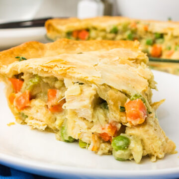 homemade dairy free chicken pot pie