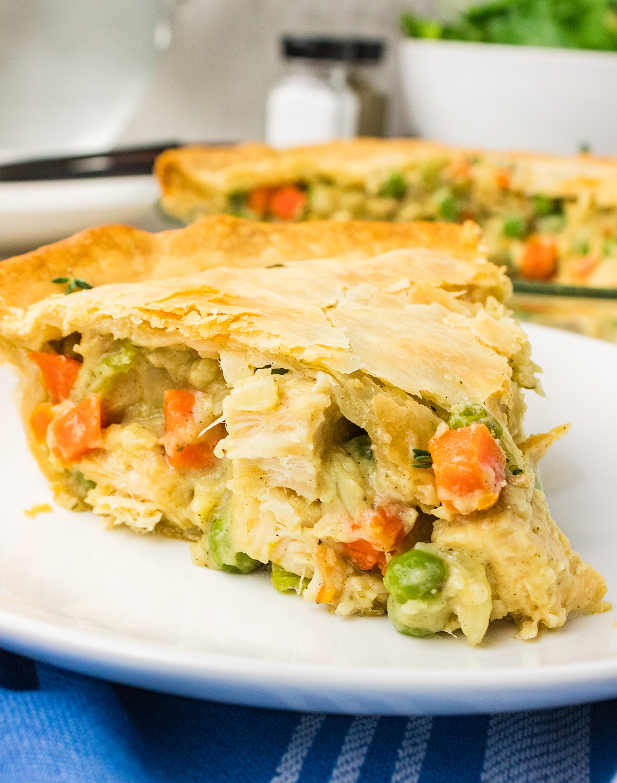 homemade dairy free chicken pot pie
